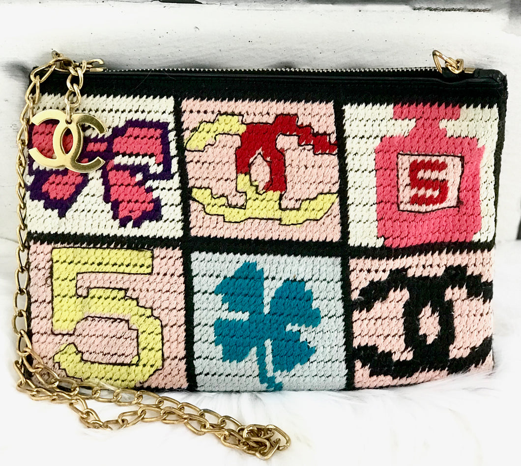 CHANEL Small Knit Icon Bag