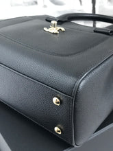 CHANEL Grained Calfskin Mini Neo Executive Shopper Tote Black, Gold Hardware