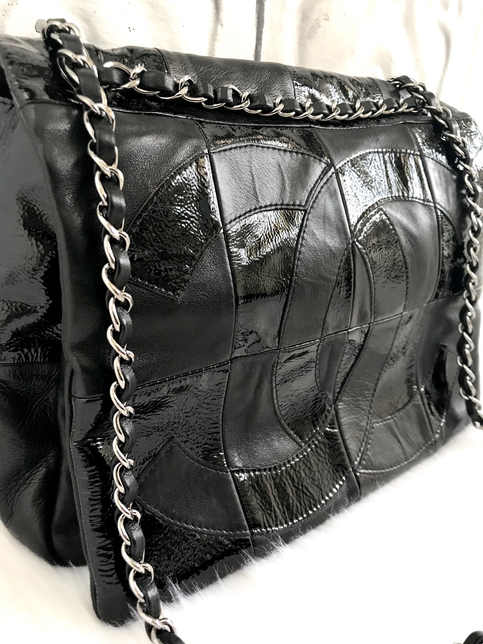 CHANEL Brooklyn Patchwork Leather Flap Bag – Clutch & Covet, LLC