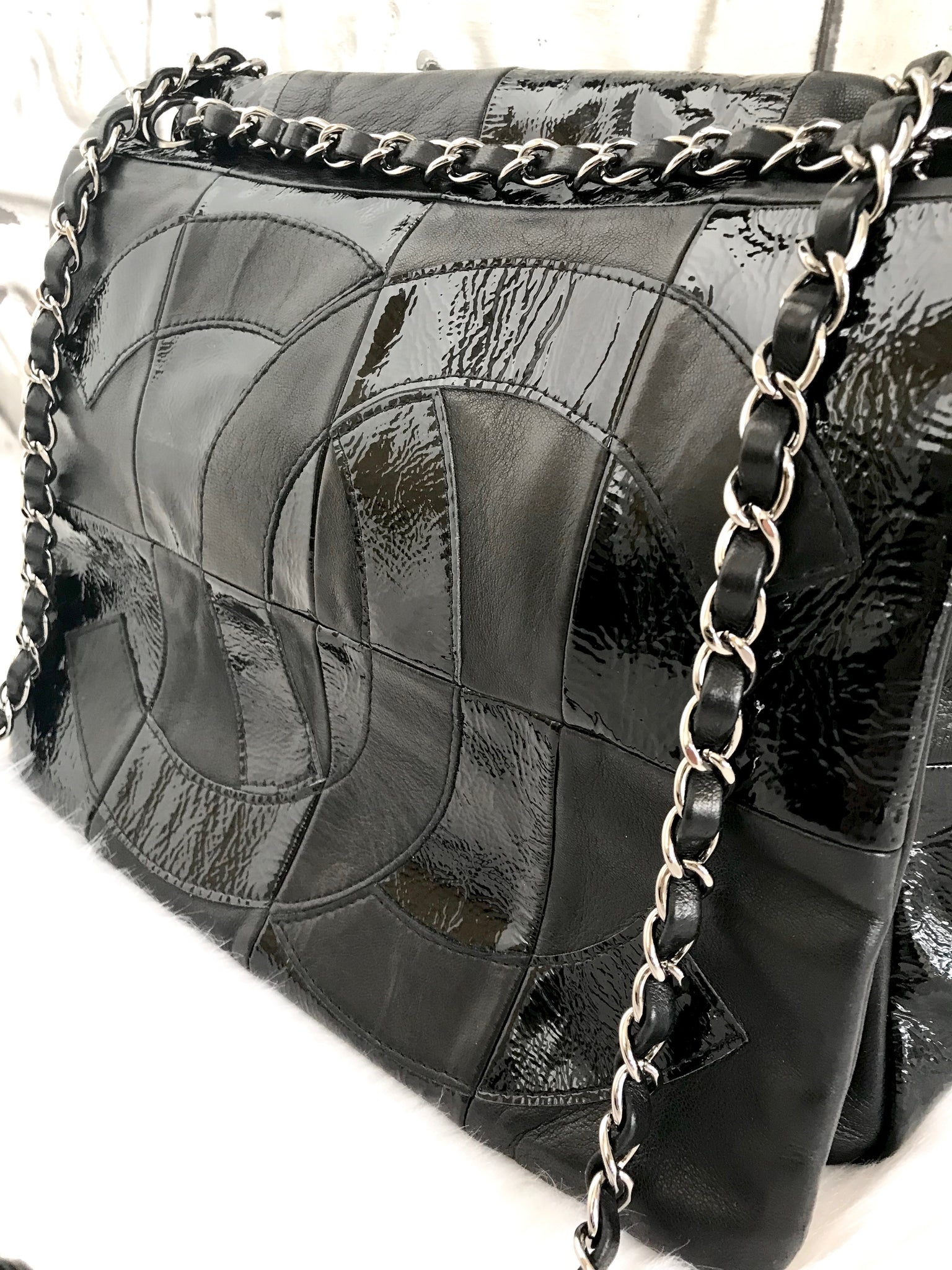 Chanel 2006 Patchwork Leather Flap Bag · INTO
